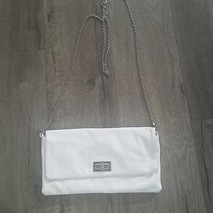 White Chain Purse